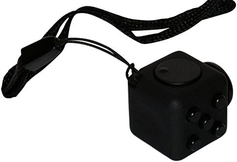 Thingamajig Fidget Toys for Children and Adults (Mini Cube, Black)