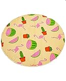 Celebrate Shop Printed Round Cotton Summer Fruit Beach Large Towel 59