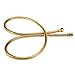 Shower Hose Gold Finish 60-Inch Long Shower Head Hose Bathroom Toilet Handheld Showerhead Sprayer Extension Replacement Part