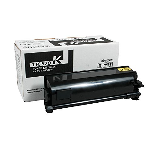 Toner Kyocera TK-570K nero, cartuccia originale 1T02HG0EU0. Per stampanti FS-C5400DN, P7035cdn