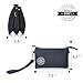 ZYSUN Women's Casual Nylon Wristlet Bag Multilayer Zipper Purse Clutch Handbag