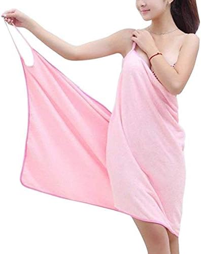 FORKLS Fabric Bath Ta Robe A Convenient Wearable Towel (Free Size)