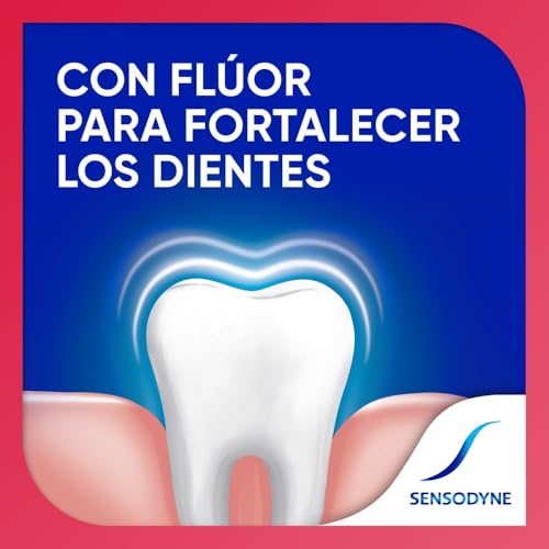 Sensodyne Pasta Dental con Flour para Dientes Sensibles Original, Protección Anticaries, 90g