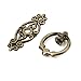 WINOMO 10pcs Cabinet Drawer Ring Pull Handle Cupboard Door Knob (Antique Brass)