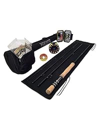Deluxe Wild Pesca con Mosca de agua paquete de AX78   090   4 Starter completo (Agua dulce Fly Assortment)