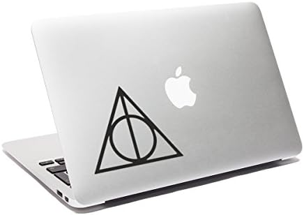 Deathly Hallows Laptop Decal Harry Potter Macbook sticker Car Decal Window Sticker