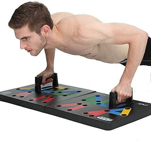 VISTANIA Power Press Push Up - Complete Push Up Training System (Strength & Conditioning)