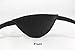 leather Eyepatch. Slim Black Eye Patch