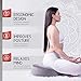 Florensi Meditation Cushion (16″x16″x5″), Extra Large Meditation Pillow, Yoga Pillow for Women, Yoga Meditation Cushion, Meditation Pillows for Sitting on Floor, 100% Buckwheat Meditation Cushion Setthumb 1