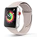Vati Band for Apple Watch Series 3 Bands, Soft Silicone Replacement Sports Band for iWatch 38mm Apple Watch 2017 Series 3/2/1 All Models (S/M, Pink Sand)