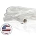 Original EVA Medical Ultra-Light White Hi-Performance CPAP and BIPAP Tubing with Ergonomic Cuff (Made in USA)