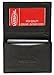 New Leather Business Card Holder Expandable Wallet Money Card Case Black Mens