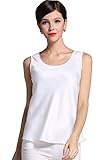 Fashion Silk Women's Blouse Silk Tank Tops