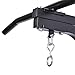 Soozier Heavy Duty Steel Wall Bracket Boxing Punching Bag Hanger with Pull-Up Bar Extension - Black