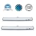 Morpilot Motion Sensor Closet light,led Cabinet Light Battery Operated, Night Light Portable Wireless Wall/Stairs/Drawer/Wardrobe Light, Magnetic light bar Stick-on Anywhere 10 Leds 2 pack