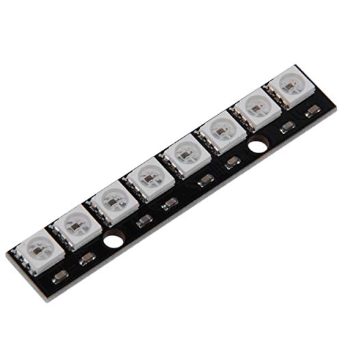 Professional WS2812 5050 RGB LED Panel 8-Bit LED Development Board Built-in Full Color-Driven Development Board