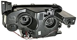 TRQ 2 Piece Headlight Assembly Set Driver