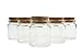 Shxstore Set of 8 Cute Small Glass Bottle with Cork 50ml Empty Clear Mini Cork Stopper Glass Bottle Jars for Arts and Crafts, Message Bottle, Party Favors, 47 X 50MM by