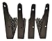 Lot of 4 Antique-Style Cast Iron SMALL 6 1/4