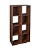 ClosetMaid Cubeicals 8 Cube Storage Shelf Organizer Bookshelf, Stackable, Vertical or Horizontal, Easy Assembly, Wood, Dark Cherry Finish