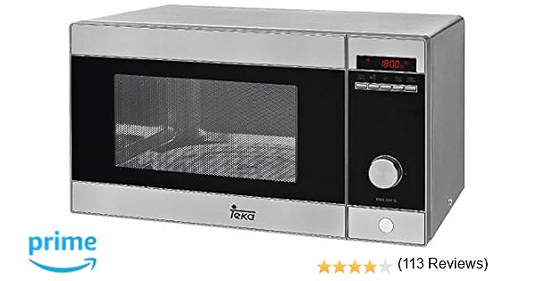 Teka MWE 230 G - Microondas con grill, 1250 W, de color gris