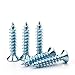 Self Drilling Drywall Plastic Anchors with Screws Kit - Wall Anchors Kit, 60 Pieces All