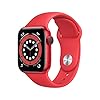 Apple-Watch-Series-6-GPS-Cellular-40mm-PRODUCTRED-Aluminium-Case-with-PRODUCTRED-Sport-Band-Regular Apple Watch Series 6 (GPS + Cellular, 40mm) - Gold Stainless Steel Case with Deep Navy Sport Band