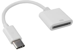 JUROICESSRY for Apple 30pin Female to USB 3.1 Type-C USB-C Sync Data Charging Adapter Cable Cell Phone OTG Adapters USB Cables Accessories，Cables and Interconnects