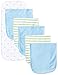 Gerber Baby Boys' 6 Pack Terry Burp Cloths