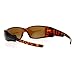 SA106 Womens Rhinestone Rectangular Polarized Fit Over Glasses Sunglasses Tortoise Black Tortois Brown