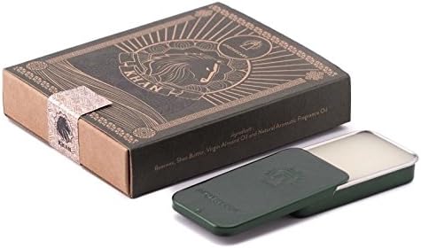 The Apothecary Mens Fragrance Solid Wax Cologne Perfume (Khan)