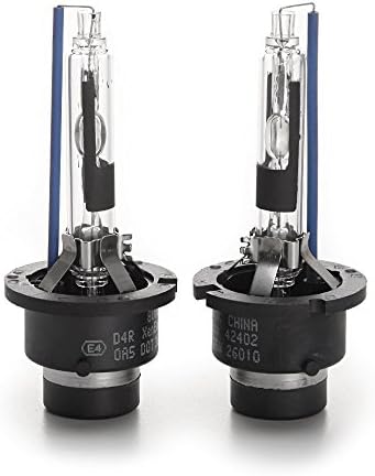Probrother 8000K 35W D4R car Xenon HID Headlight Replacement Bulb (Pack of 2)
