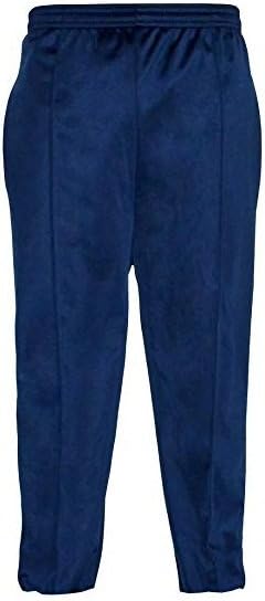 Mens Tracksuit Jogging Bottom Tricote silkyTracksuit Bottom with Two Zip Pocket Size S to 5XL