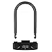 Amazer U Lock for Bicycle, U Lock Combination Heavy Duty Bike Lock Combination, 12mm Bike Lock Bicycle Heavy Duty Combination U Lock Bike Lock Anti Theft