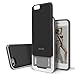 iPhone 6s / 6 Case, DesignSkin [Slider] [Sliding Card Holder Slot] Extreme heavy Duty 3-Layer Bumper Protection Wallet Cover with Card Holder Case for iPhone 6s (2015) / iPhone 6 (2014) - Black
