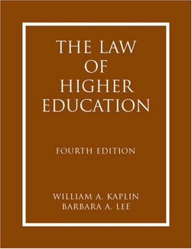 The Law of Higher Education 2 Volume-set