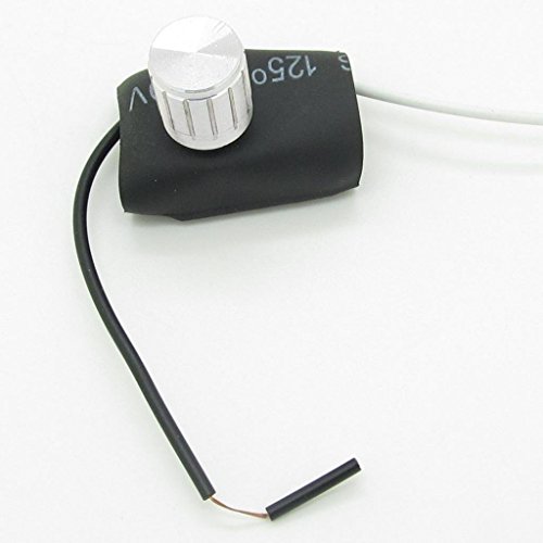 3A Dimmer Switch Dimmer Rotary Switch With Aluminum Knob for Table Lamp