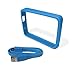 WD Grip Pack for My Passport Ultra 2TB with USB 3.0 Cable, Sky (WDBFMT0000NBL-NASN)