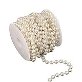 eBoTrade Clear Crystal Like Beads by the roll (22 Yards)