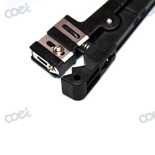 Fiber Optic Cable Stripping Tool Fiber Stripper Komshine 45-165 Coaxial Cable Stripper with One Extra Blade - Thumbnail 4