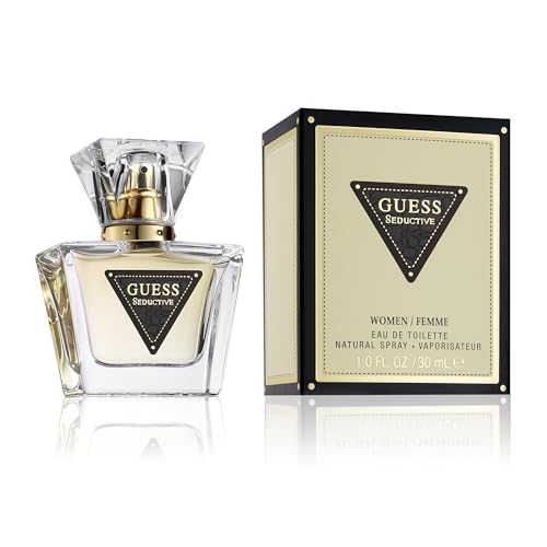 GUESS Seductive, Eau de Toilette fuer Damen, Blumiges Parfuem, 30 ml