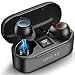 True Wireless Earbuds, MEBUYZ Bluetooth 5.0 Headphones with Qualcomm APTX Stereo Audio, CVC8.0 Noise Cancelling Built-in Mic in-Ear Earphones 32H Playtime with Charging Case Waterproof Sport Earpiece