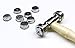 TEXTURING HAMMER WITH SET-9 PATTERNS INTERCHANGEABLE DESIGNS FACES METAL TEXTURE (E 13)