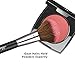 Matto Goat Hair Powder Mineral Blush Brush Travel Size Natural Wool Brush 1 Piece