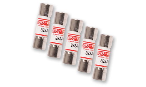 Fluke 871202 Digital Multimeter Replacement Fuse, 600V AC Voltage, 3A AC Current (Pack of 5)