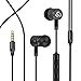 Cloudio D-Cube High Fidelity High Resolution Earphones Dual Driver Hybrid in-Ear Headphones Music Earbuds with Natural Sound, Extra Bass Dive Treble Extension, Noise Cancelling, MIC and Remote, Case
