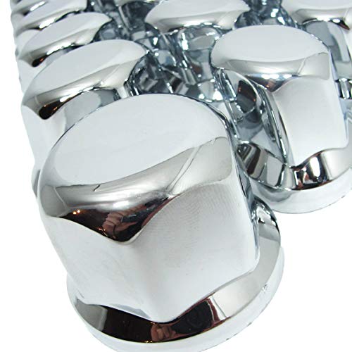 Truck Chrome Wheel Nut Covers 32mm 100 pieces British Trucking