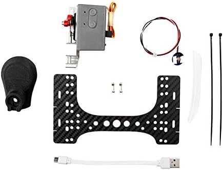 Moberlin Payload Release Delivery AirDrop Kit for DJI Phantom 3 Advanced/ Professional - Payload Release Fishing Bait Wedding Device Accessory (Gray)