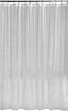 Utopia Bedding Premium Mildew Resistant Shower Curtain Anti-Bacterial Heavy-Duty Waterproof Liner - 72 x 72 Inches (3D, 1)