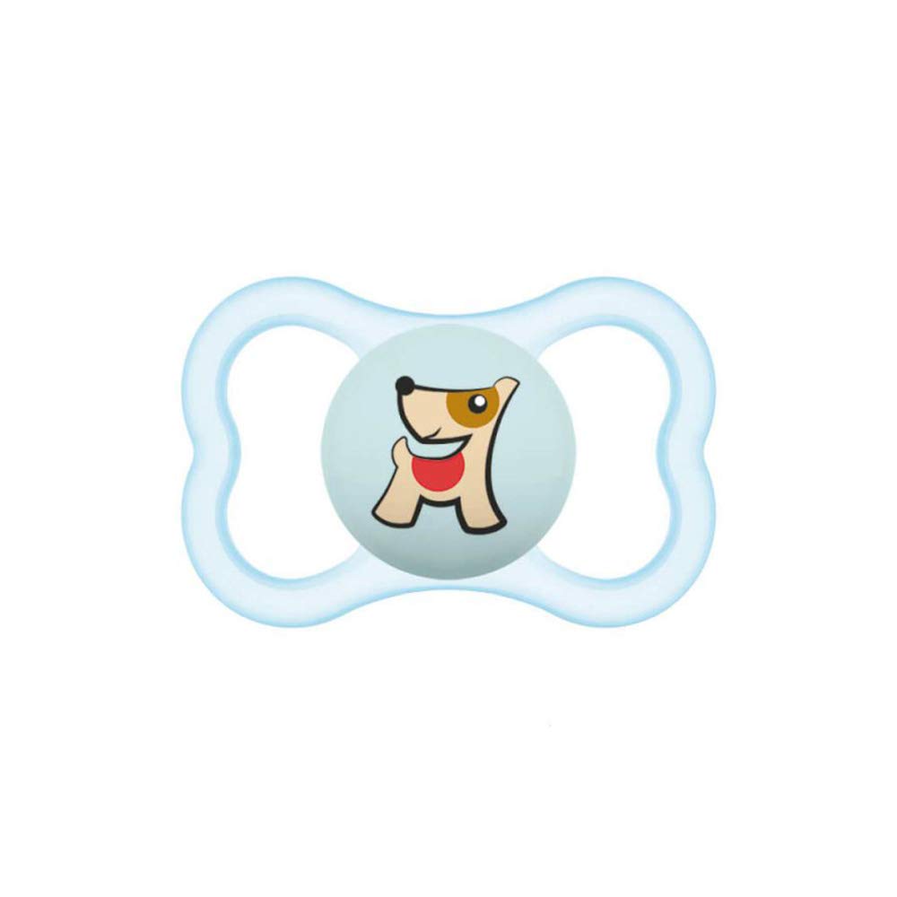 MAM Supreme Silicone Pacifier with Pacifier Holder Case, 6+ Months, Assorted Models, 1 Piece